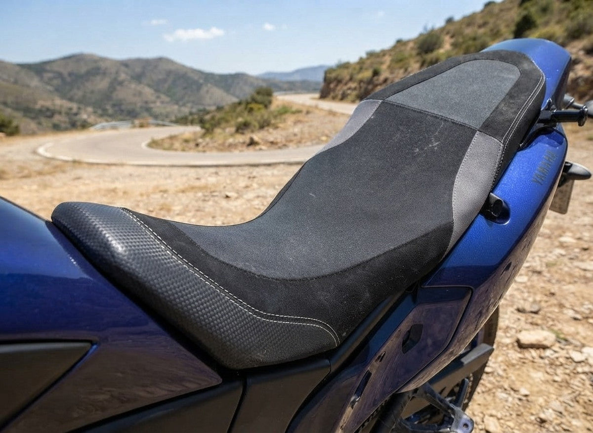 Yamaha Tenere 700 T7 Low Dual GEL Seat | Champ Customs Trail Base Everyday Adventure Comfort