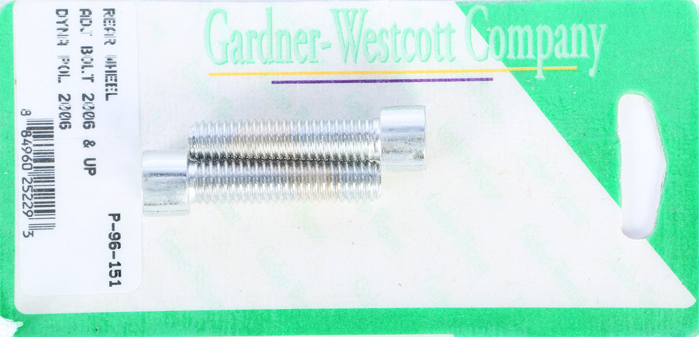 HARLEY GARDNERWESTCOTT REAR WHEEL ADJUSTMENT BOLTS 07-17 DYNA MODELS REAR  P-96-151