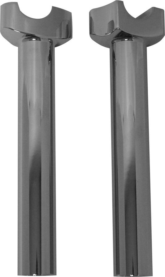 HARLEY HARDDRIVE H-BAR RISERS 8.5" STRAIGHT CHROME  04-563