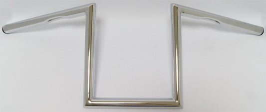 HARLEY HARDDRIVE 1" Z-BAR DIMPLED 10" CHROME  21-234