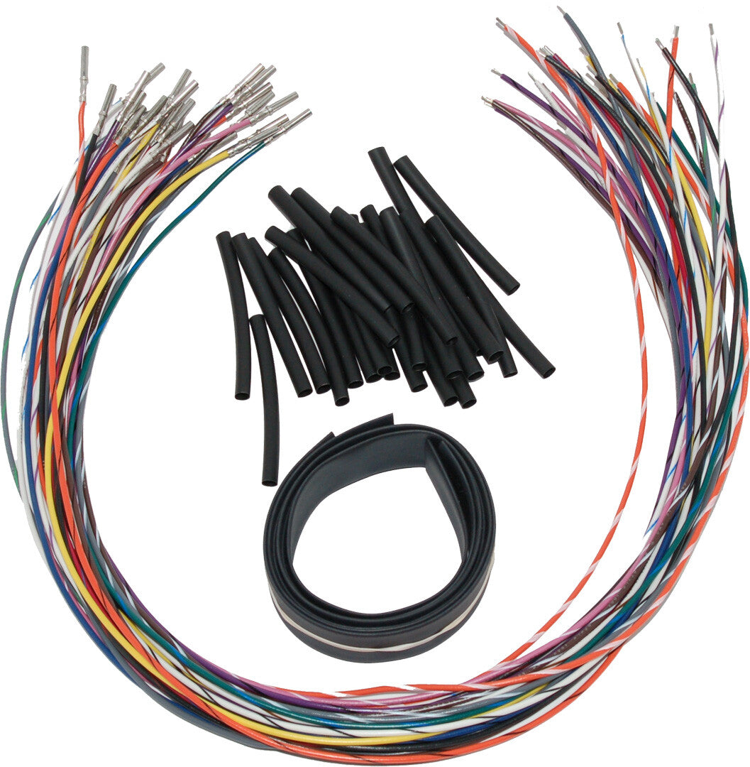 HARLEY NAMZ CUSTOM CYCLE 24" UNIVERSAL HBAR SWTCH EXT CUT/SLDR 96-06 BAGGER  NHCX-UDB