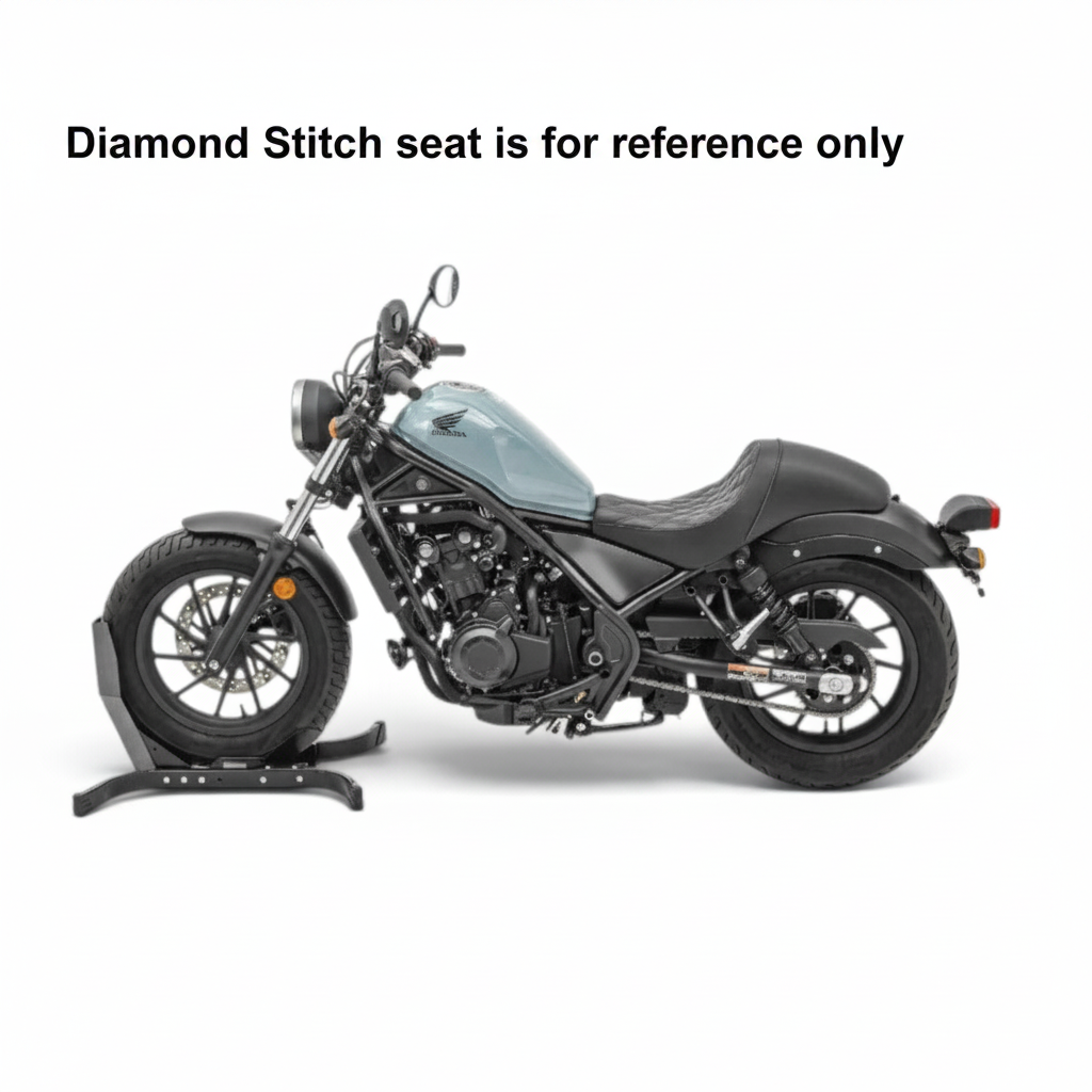 HONDA Rebel 300 & 500 Tuk & Roll Stitch Gel Seat 2017-2026