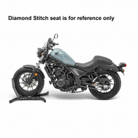 HONDA Rebel 300 & 500 Tuk & Roll Stitch Gel Seat 2017-2026