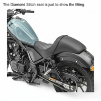 HONDA Rebel 300 & 500 Tuk & Roll Stitch Gel Seat 2017-2026