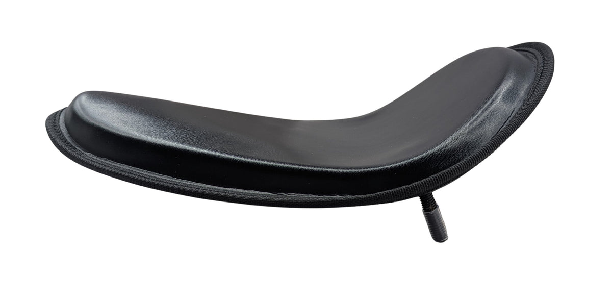 Thin High Back Low Profile Solo Seat for Custom Harley Chopper Bobber Yamaha